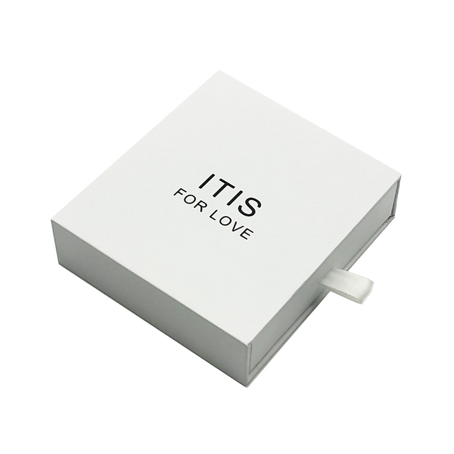 Fábrica de embalagens de caixa de papel de anel personalizado por atacado