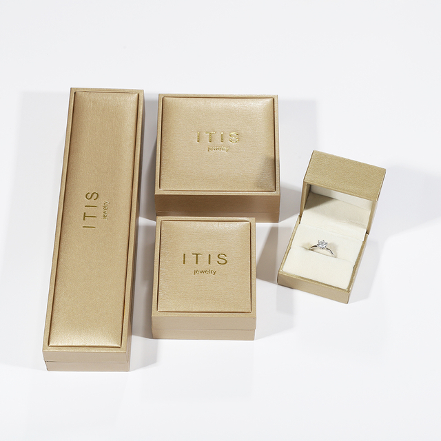 Caixas plásticas exclusivas de luxo personalizadas para embalagens de joias