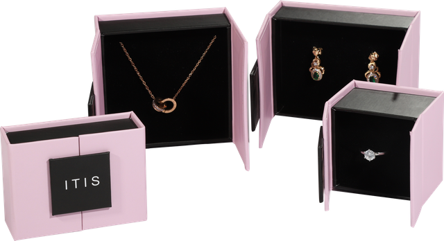 Fábrica de embalagens de caixas de papel para joias personalizadas