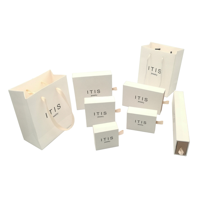 Fábrica de caixa de papel Pakcaging de colar personalizado elegante clássico de venda quente