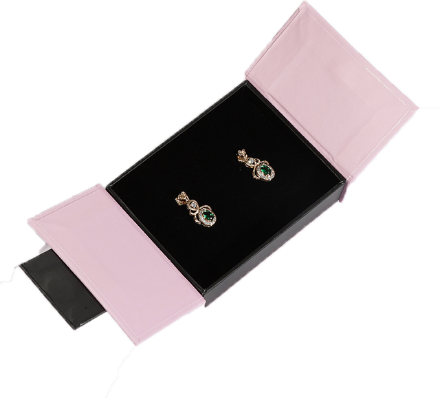 Fábrica de fornecedores de embalagens de papel para caixas de joias personalizadas