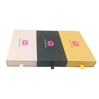 Fornecedor atacadista de caixa de papel para embalagem de joias personalizadas de alta qualidade