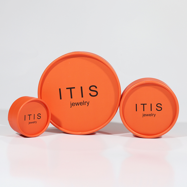 Fabricante de caixa de embalagem de papel para brinco circular por atacado