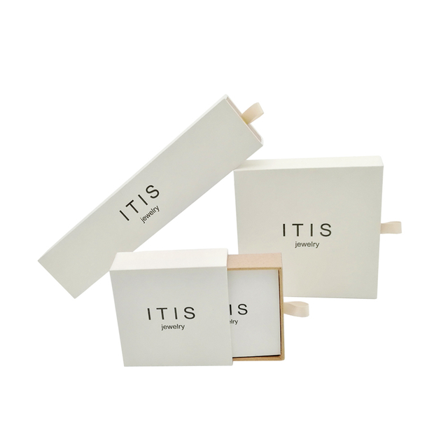 OEM pequeno brinco embalado caixa de papel atacado de fábrica
