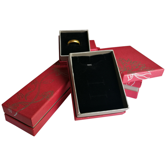 Fornecedor de embalagens de caixa de papel para joias por atacado da China