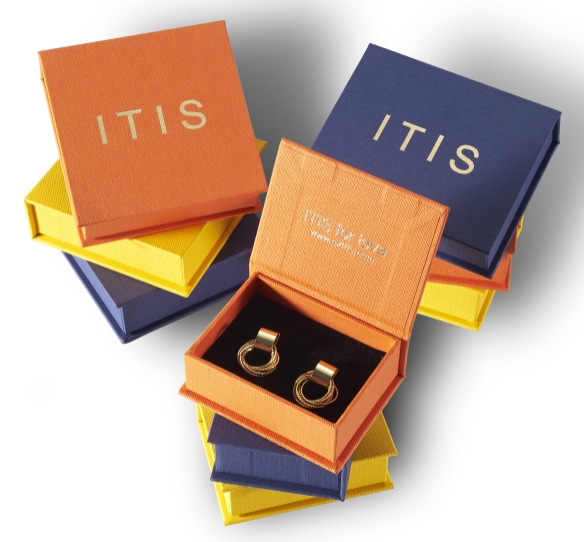 Venda quente OEM caixa de brinco fábrica de embalagens de papel