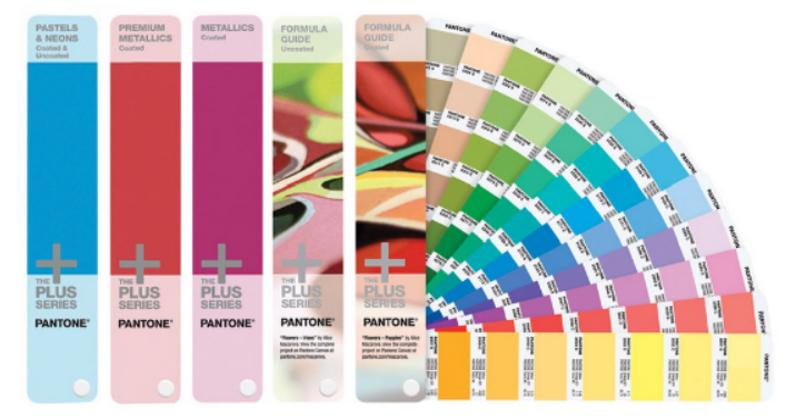 Impressão em cores Pantone