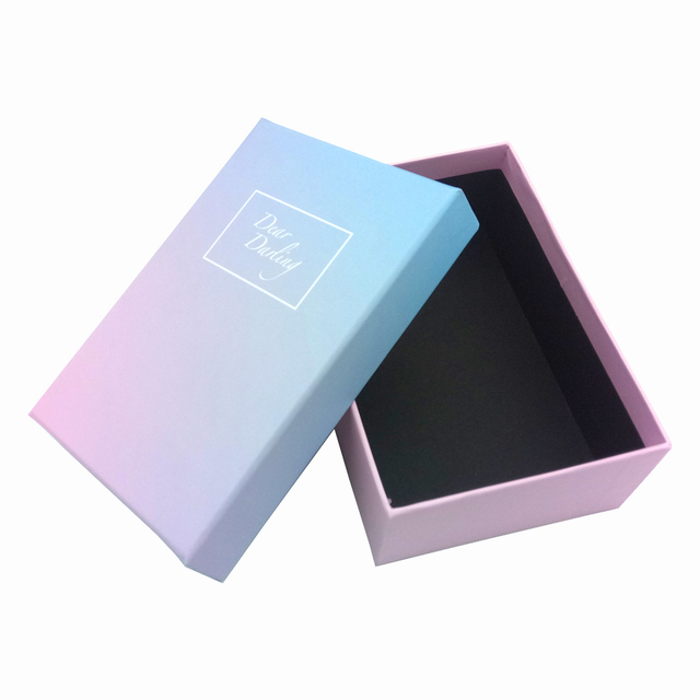 Venda quente de fábrica de embalagens de caixa de papel para joias personalizadas