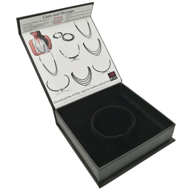 Fábrica de embalagens de caixa de anel de impressão personalizada