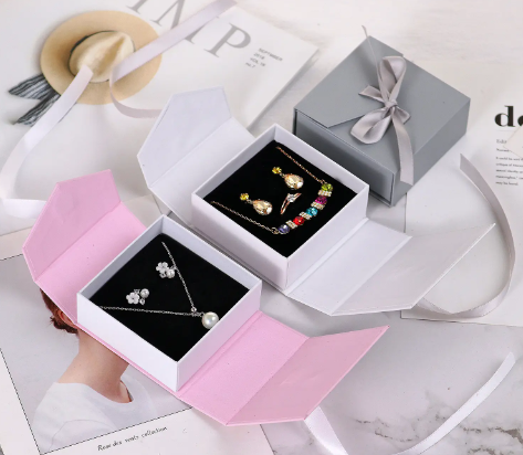 caixa de colar personalizada no atacado