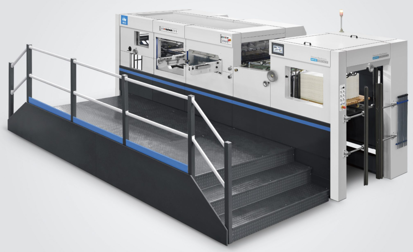 M&aacute;quina de corte e vinco totalmente autom&aacute;tica