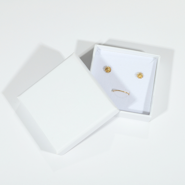 Fornecedor de caixa de embalagem de papel para joias personalizado de alta qualidade