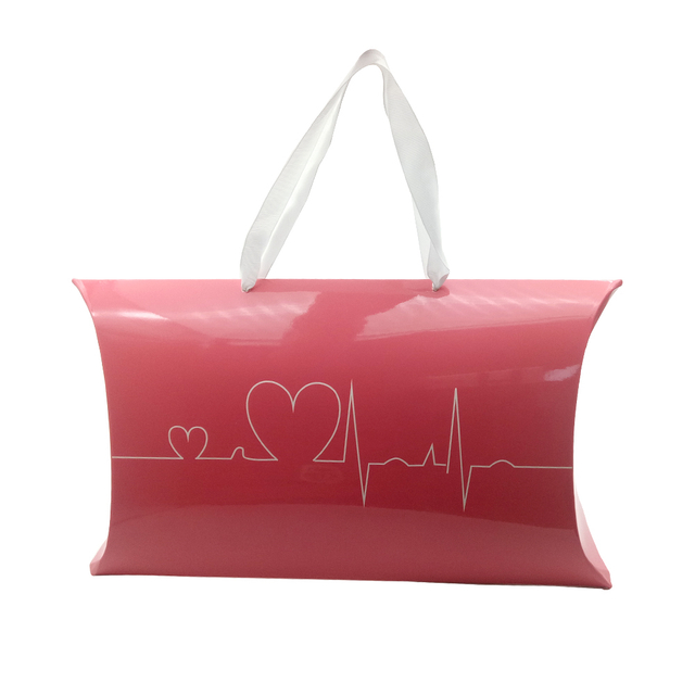 Caixas de almofadas para joias de papel de luxo personalizadas