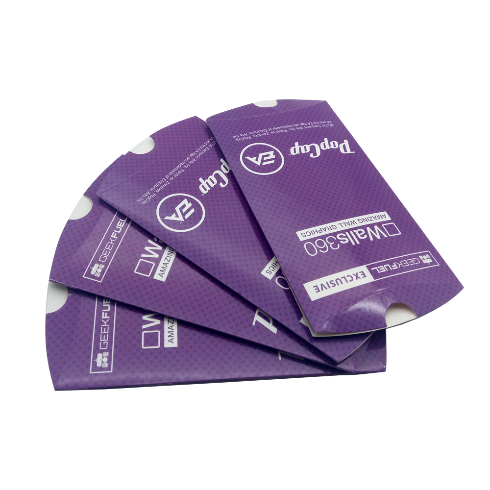 Caixas de almofadas para joias de papel de luxo personalizadas