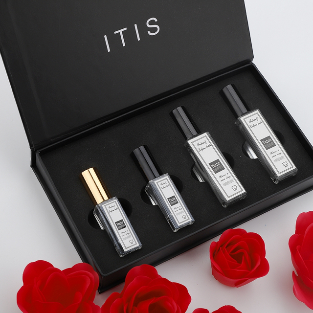 Caixa de papel de embalagem de perfume de luxo personalizada-Eco-amigável atacado Fornecedor