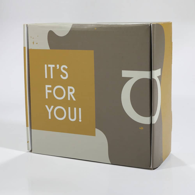 Caixa de embalagem de papel para cuidados com a pele personalizada individuação