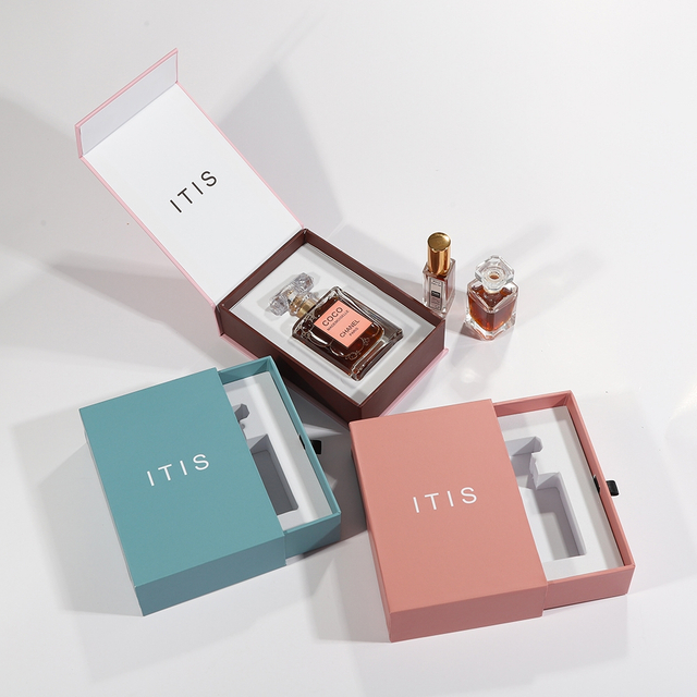 Caixa de papel para embalagem de óleo de perfume personalizado