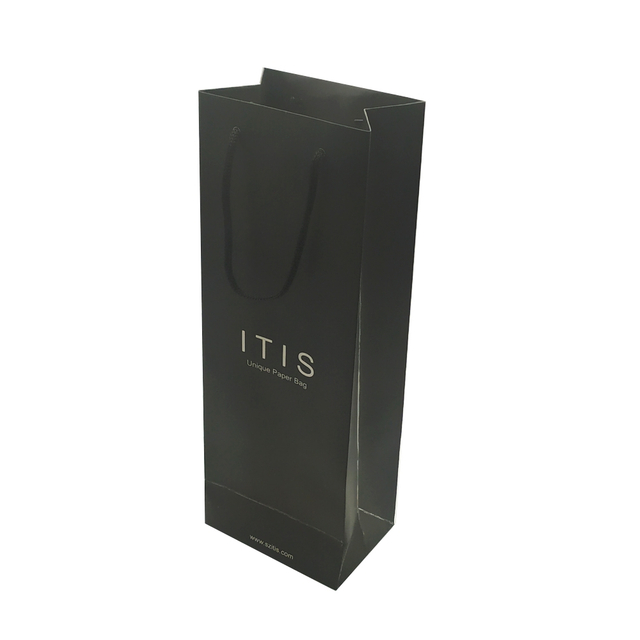 Sacos de papel pequenos exclusivos personalizados com pacote de alças