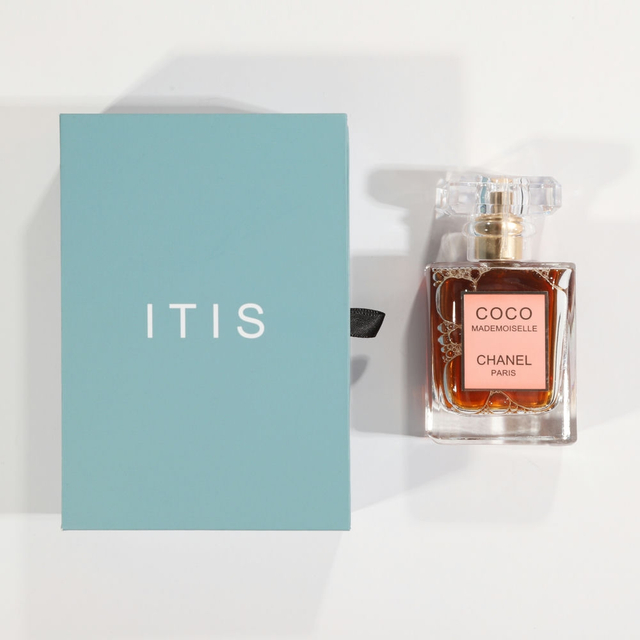 Embalagem de caixa de papel de perfume de luxo personalizada no atacado