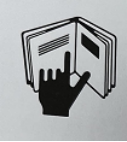 Logotipo do livro de dedo