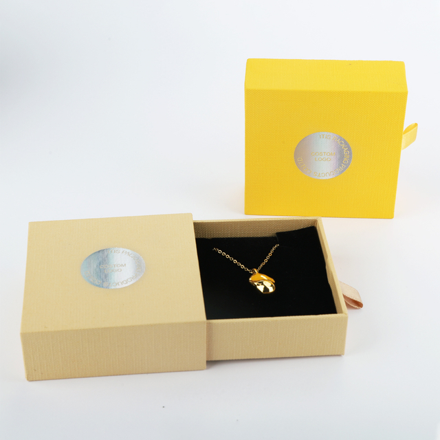 Fábrica de pacotes de porta-joias de papelão personalizado personalizado