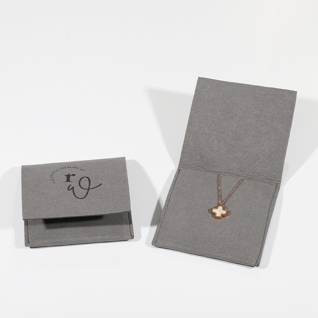 Fornecedor de embalagens de bolsas para joias de veludo de luxo