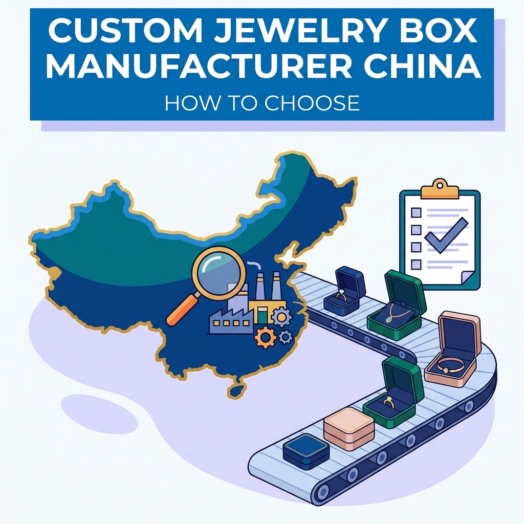 Como escolher uma caixa de joias personalizada Fabricante na China